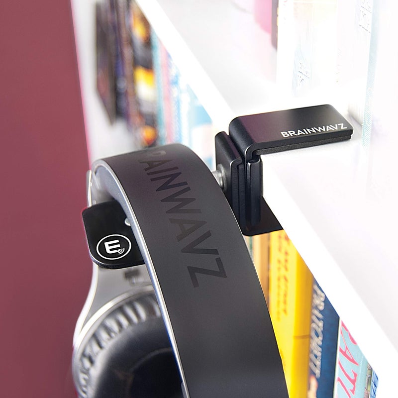 BRAINWAVZ Hengja - The Desk Headphone Stand Hanger Mount, All Metal, Rotatable Mount, PC & Gaming Headset Holder - Image 4